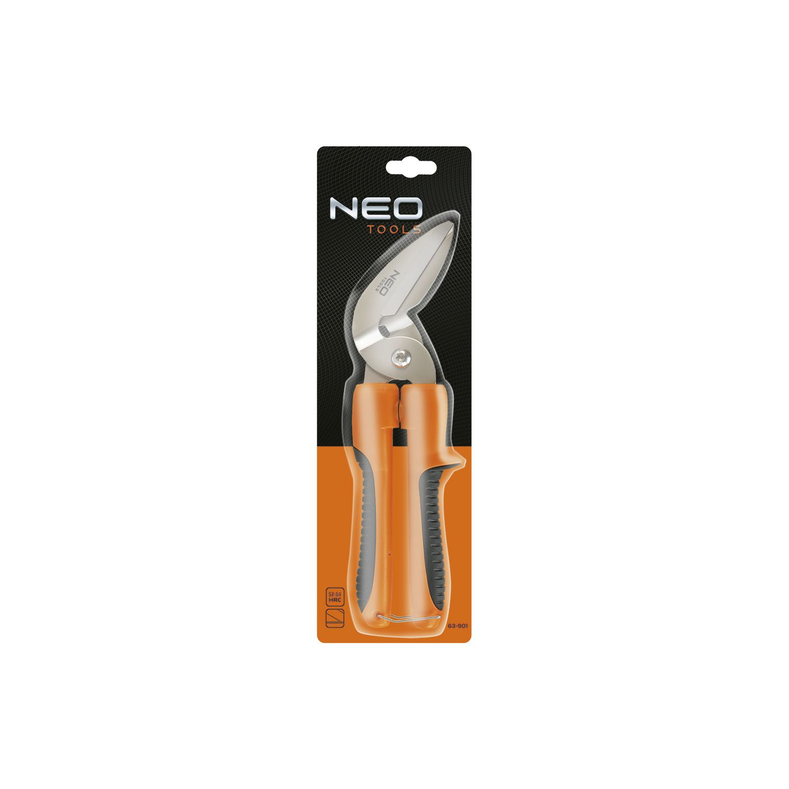 Ножиці інструментальні Neo Tools для різання підлогових покриттів, 255 мм (63-901) зображення 2