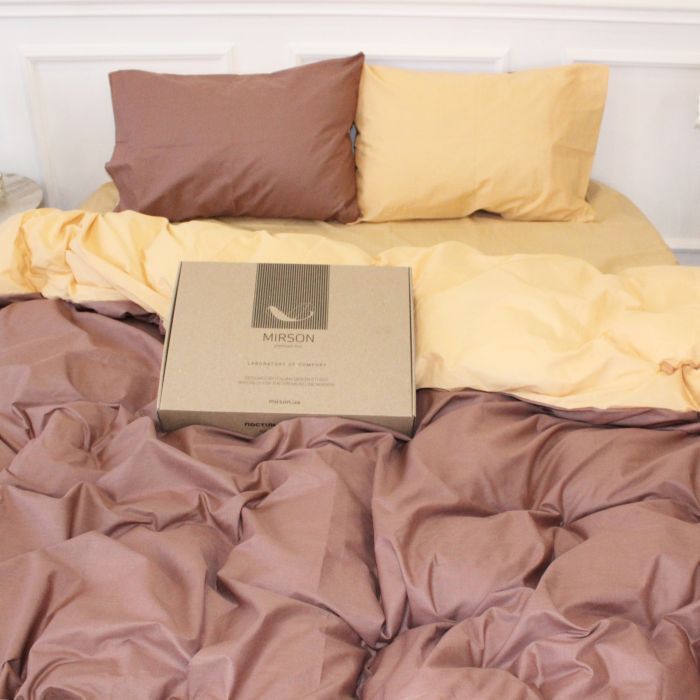 Постельное белье MirSon Бязь Ranforce Elite Evelina (13-1027 + 15-1511) 220х240 (2200004703848)