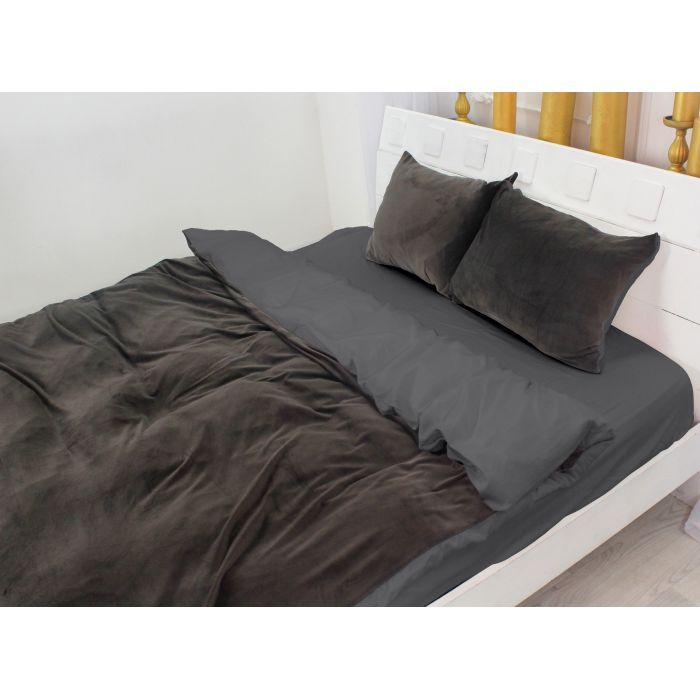 Постельное белье MirSon Велюр Winter Delicate 28-0073 Gladiolo Семейный (2200004038445) изображение 2