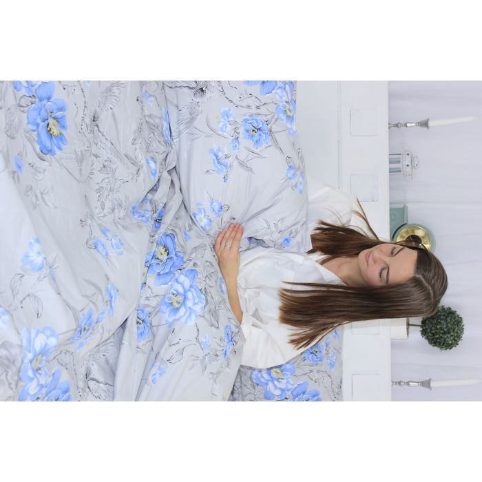 Постельное белье MirSon Сатин 22-1294 Night is tender 110х140 (2200003858037) изображение 4