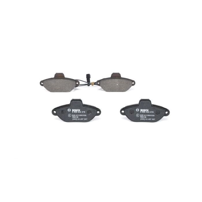 Гальмівні колодки Bosch 0 986 424 379 зображення 4