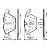 Тормозные колодки Bosch 0 986 494 549 изображение 2