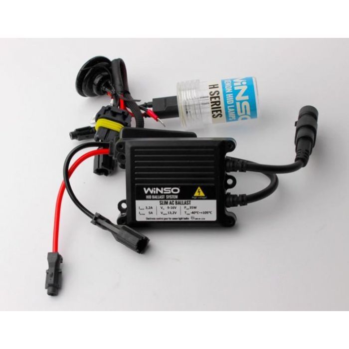 Автолампа WINSO H1 6000K, 85V, 35W P14.5s (741600) изображение 5