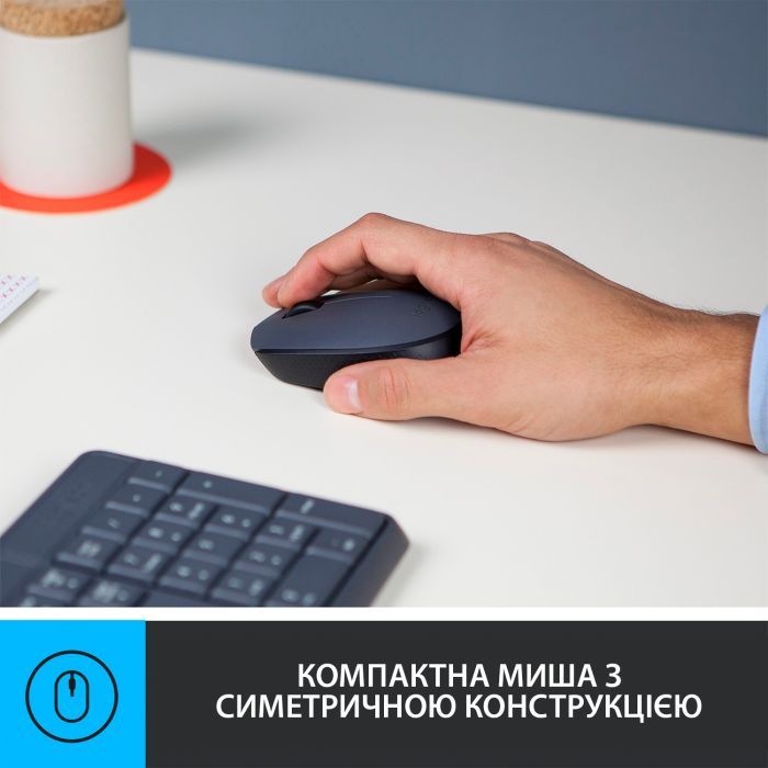 Комплект Logitech MK235 Wireless UA (920-007931) изображение 2