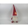 Новогодняя фигурка Novogod`ko Гном в красном, 37 см, LED звезда. (974624)
