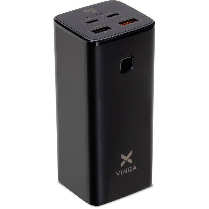 Батарея универсальная Vinga 20000 mAh 65W QC+PD (VPB2065)