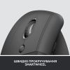 Мишка Logitech Lift Left Vertical Ergonomic Wireless/Bluetooth for Business Graphite (910-006495) зображення 7