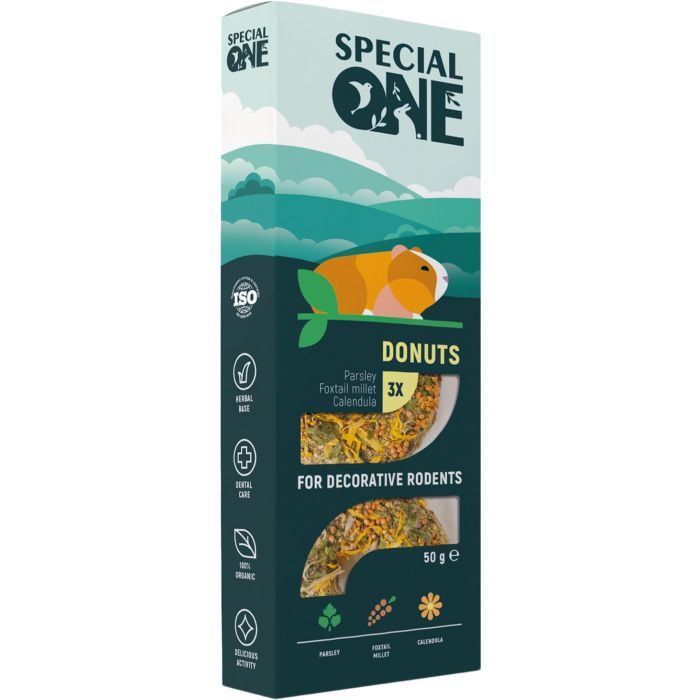 Вітаміни для гризунів Special One «Петрушка, чумиза, календула» 50 г (4823082425211)