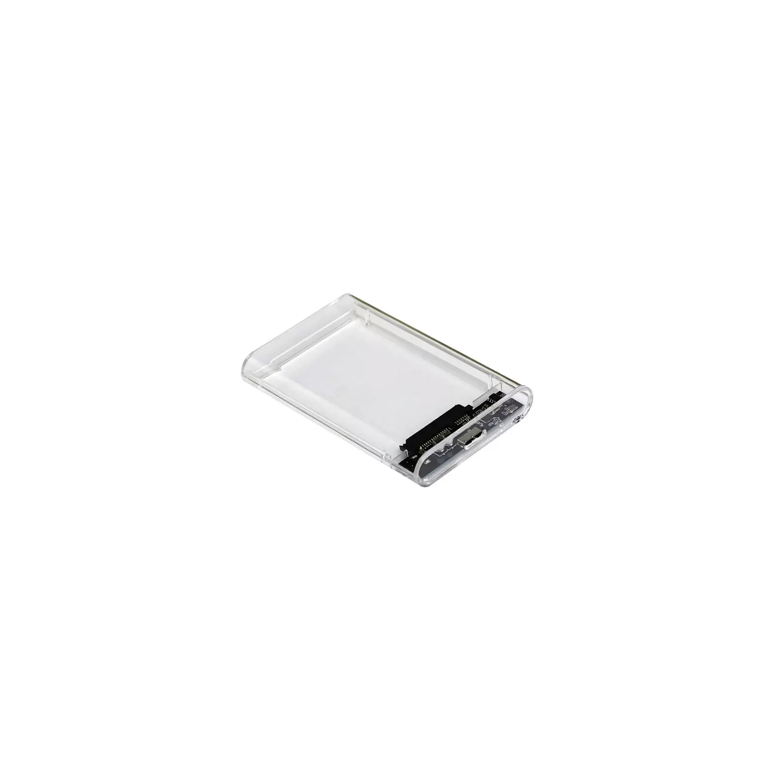 Кишеня зовнішня AgeStar 2.5", USB 3.2, 12.5 mm /15 mm HDD/SSD Transparent (3UB2P6 (Transparent)) зображення 3