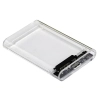 Кишеня зовнішня AgeStar 2.5", USB 3.2, 12.5 mm /15 mm HDD/SSD Transparent (3UB2P6 (Transparent)) зображення 3