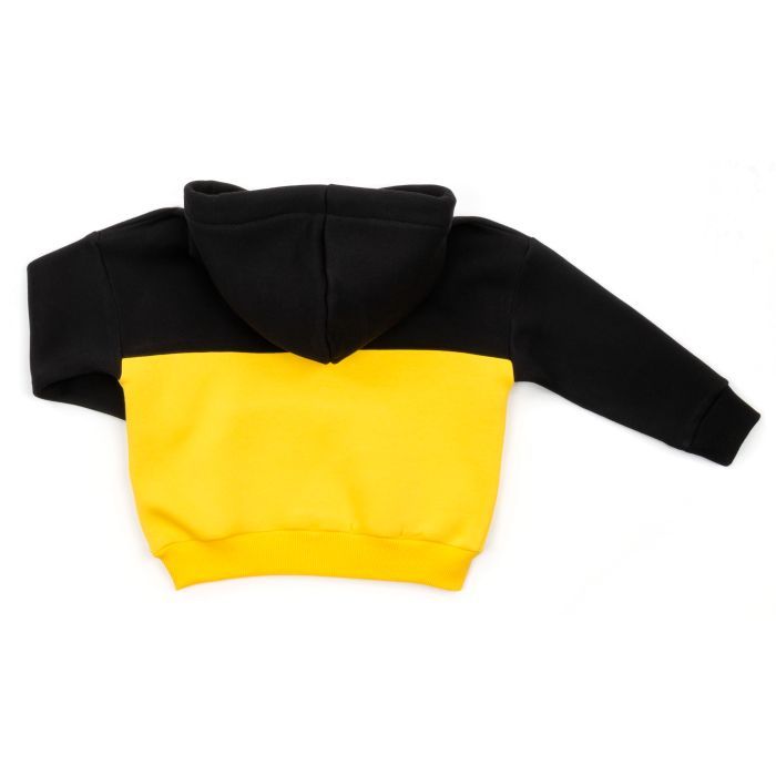 Спортивний костюм дитячий Cloise з худи на флісі (CL0215006-152-yellow) зображення 5