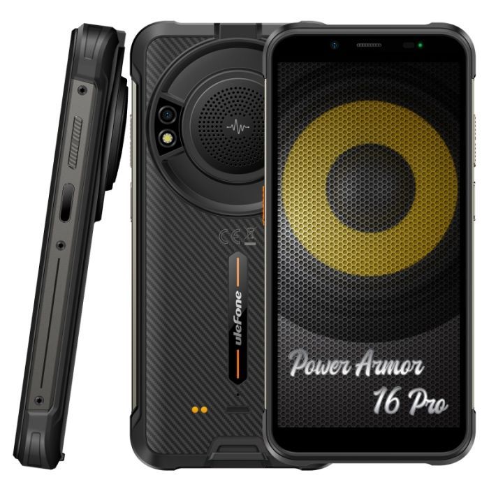 Мобільний телефон Ulefone Power Armor 16 Pro 4/64Gb Black (6937748734833) зображення 12 Мобільний телефон Ulefone Power Armor 16 Pro 4/64Gb Black (6937748734833) зображення 12