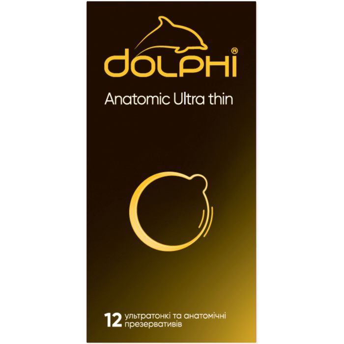 Презервативы Dolphi Anatomic Ultra Thin 3 шт. (4820144770531)