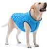 Курточка для тварин Collar AiryVest UNI двостороння M 43 блакитно-чорна (2546) зображення 6