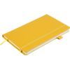 Книга записна Buromax Etalon 125x195 мм 96 аркушів в лінію обкладинка зі штучної шкіри Жовта (BM.291260-08) зображення 3