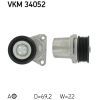 Натяжитель ремня с роликом SKF VKM 34052