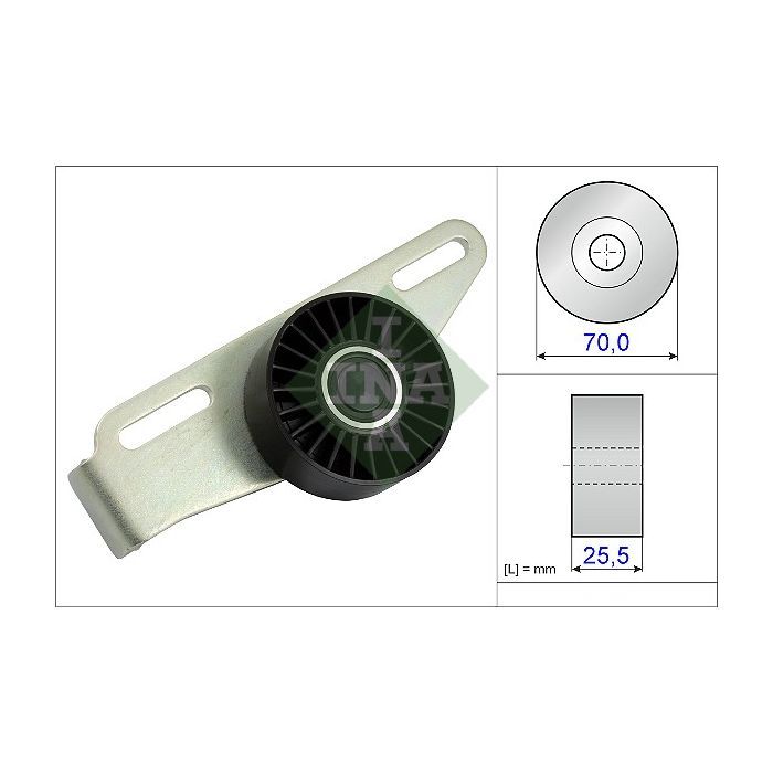 Ролик натяжителя ремня INA 531 0868 10