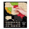 Скретч карта 1DEA.me Travel Map USA Black (13028) изображение 5