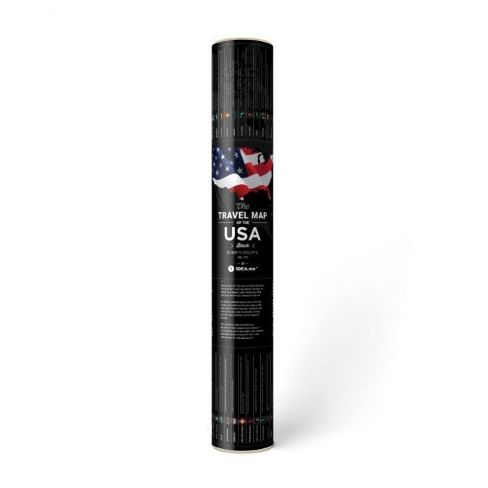 Скретч карта 1DEA.me Travel Map USA Black (13028) изображение 6