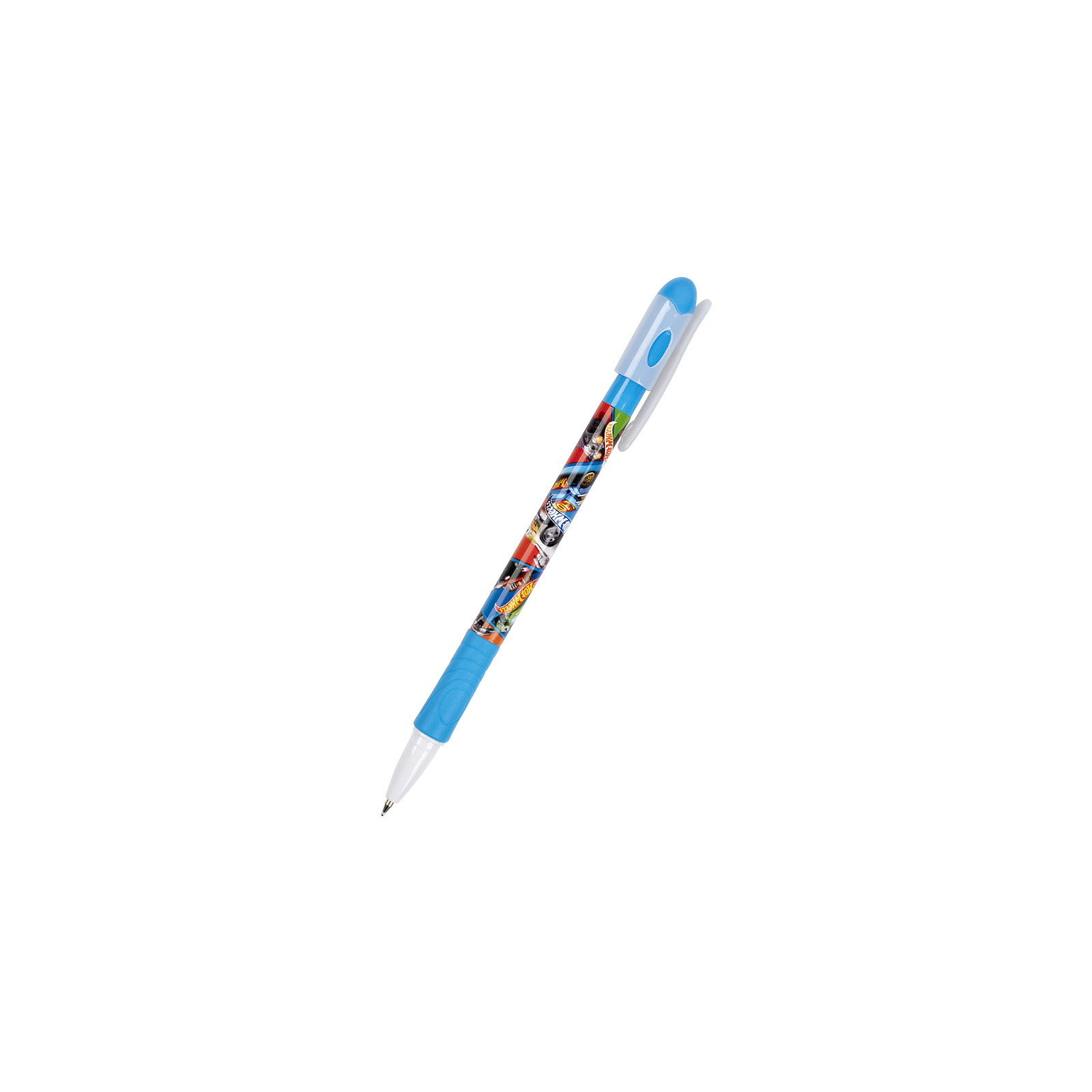 Ручка масляная Kite Hot Wheels, синяя (HW21-033)