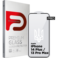 Фото - Захисне скло / плівка ArmorStandart Скло захисне  Pro 3D LE Apple iPhone 14 Plus / 13 Pro Max Bla 