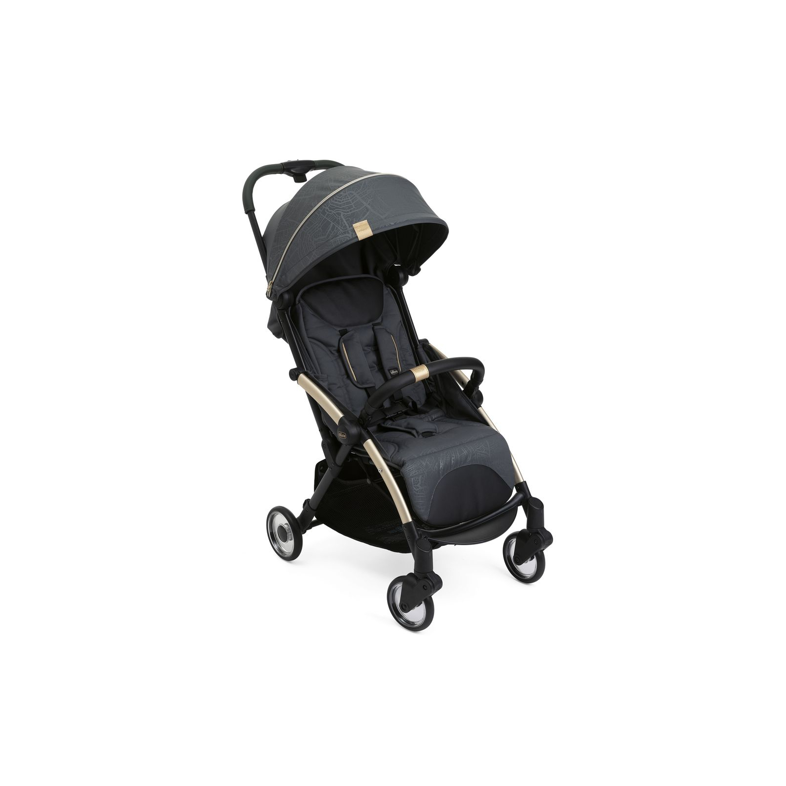 Коляска Chicco Goody Plus Stroller черная (79877.57)