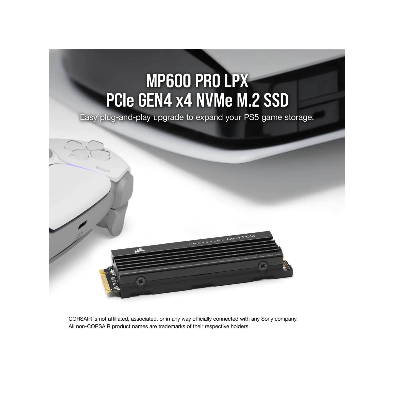 Накопитель SSD M.2 2280 1TB MP600PRO LPX Corsair (CSSD-F1000GBMP600PLP) изображение 9