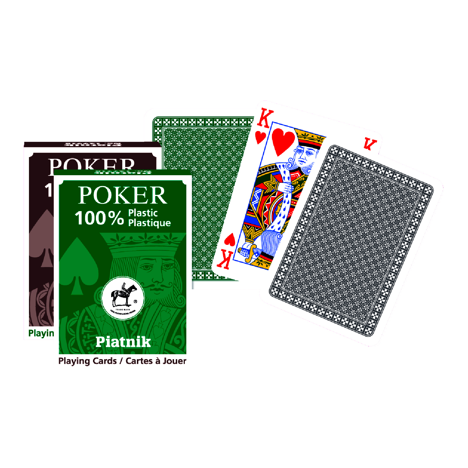 Гральні карти Piatnik Пластикові, 1 колода х 55 карт (PT-136214)