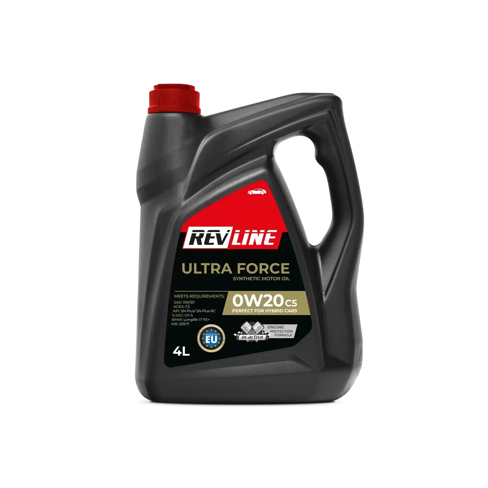Моторное масло REVLINE ULTRA FORCE C5 0w20 4л (RUFC50204)