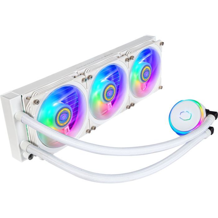 Система жидкостного охлаждения CoolerMaster MasterLiquid PL360 Flux White Edition (MLY-D36M-A23PZ-RW)