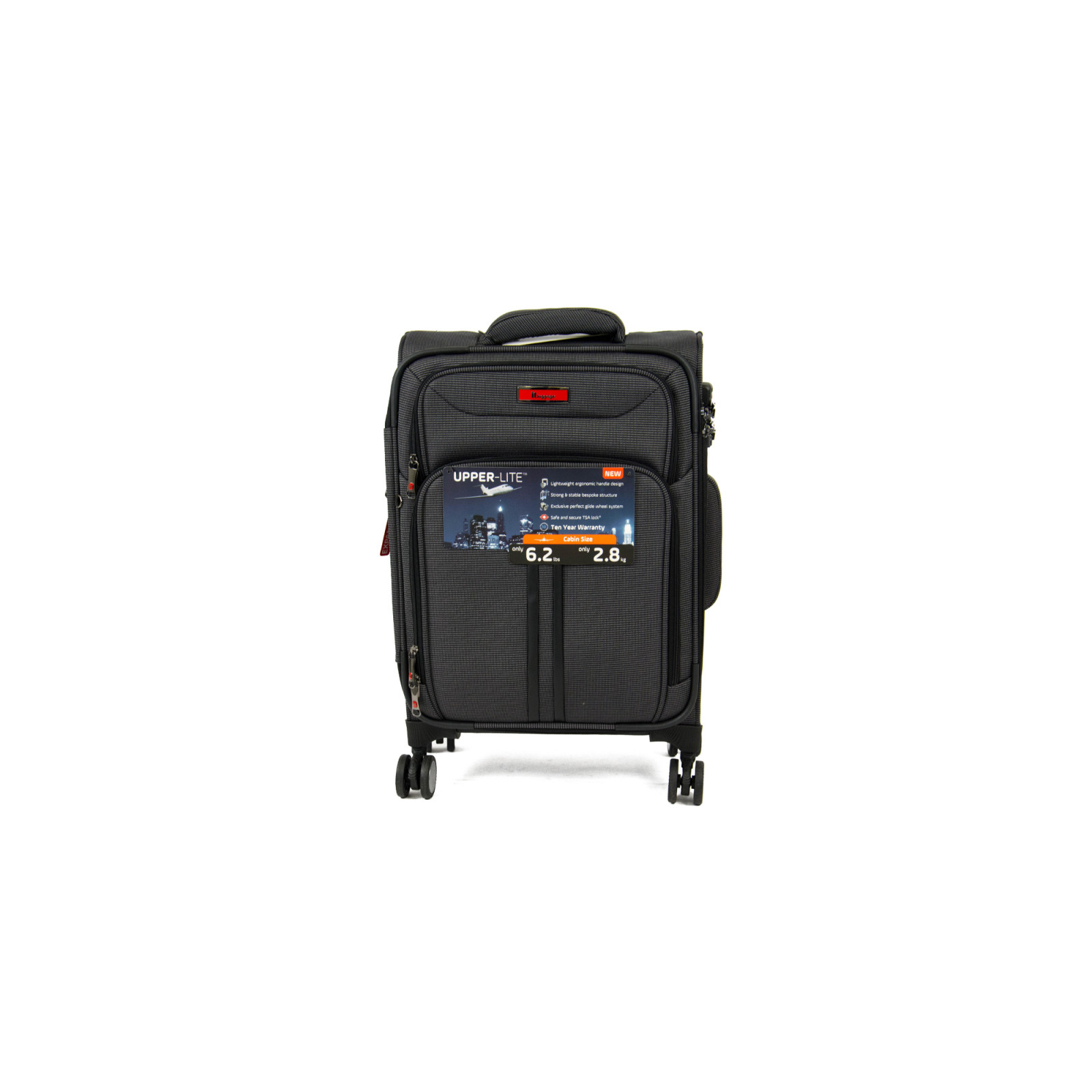 Чемодан IT Luggage Applaud Grey-Black S (IT12-2457-08-S-M246) изображение 5