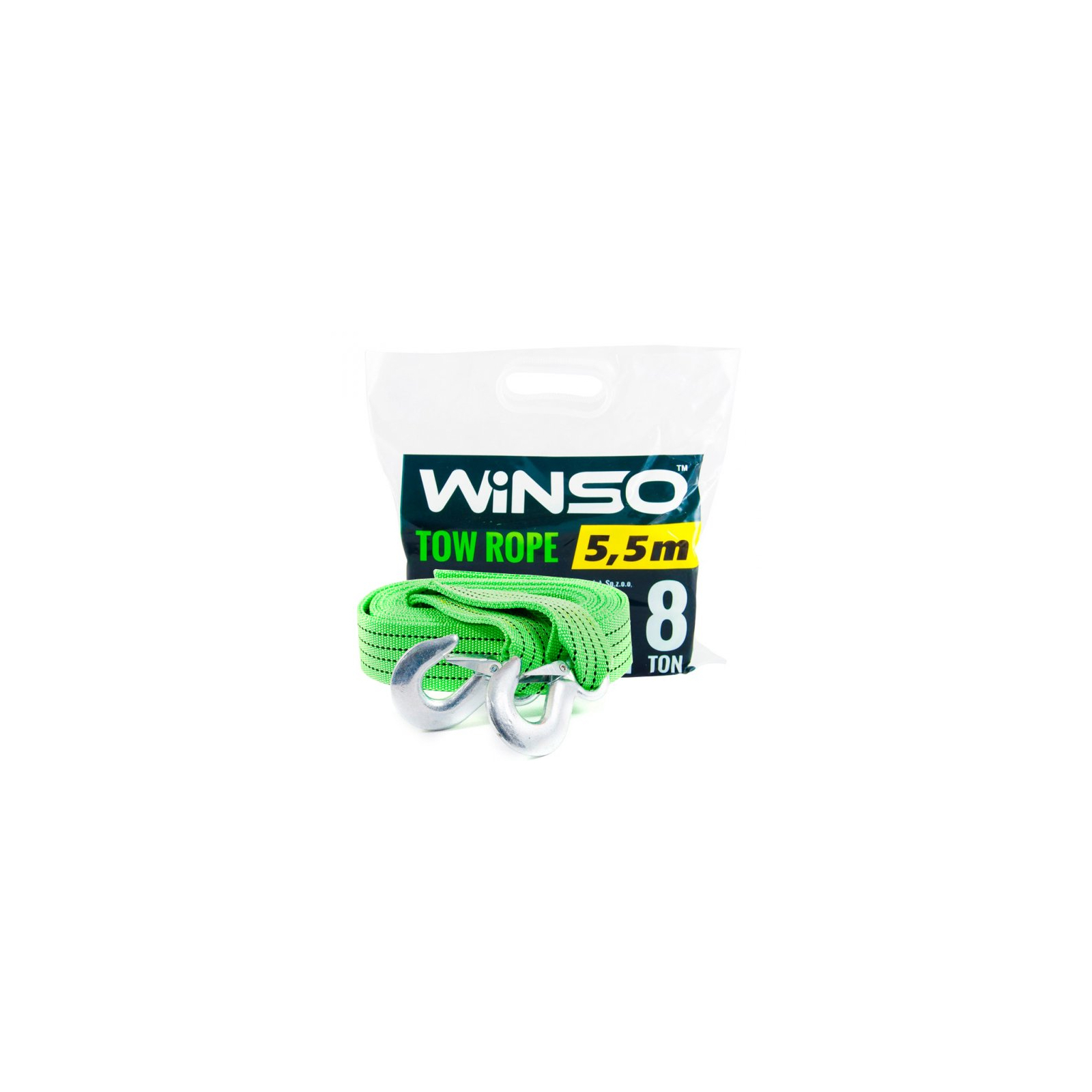 Трос буксировочный WINSO 8т, 5,5м (138050) изображение 3