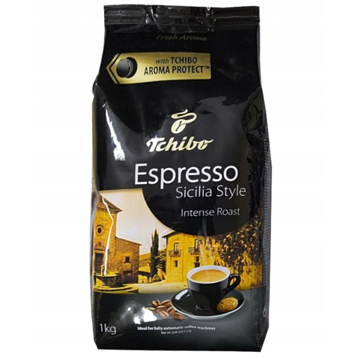 Кофе Tchibo Espresso Sicilia Style в зернах 1 кг (4061445008293)
