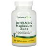 Минералы Natures Plus Магний, 250 мг, Dyno-Mins, Magnesium, 90 таблеток (NAP-36661)