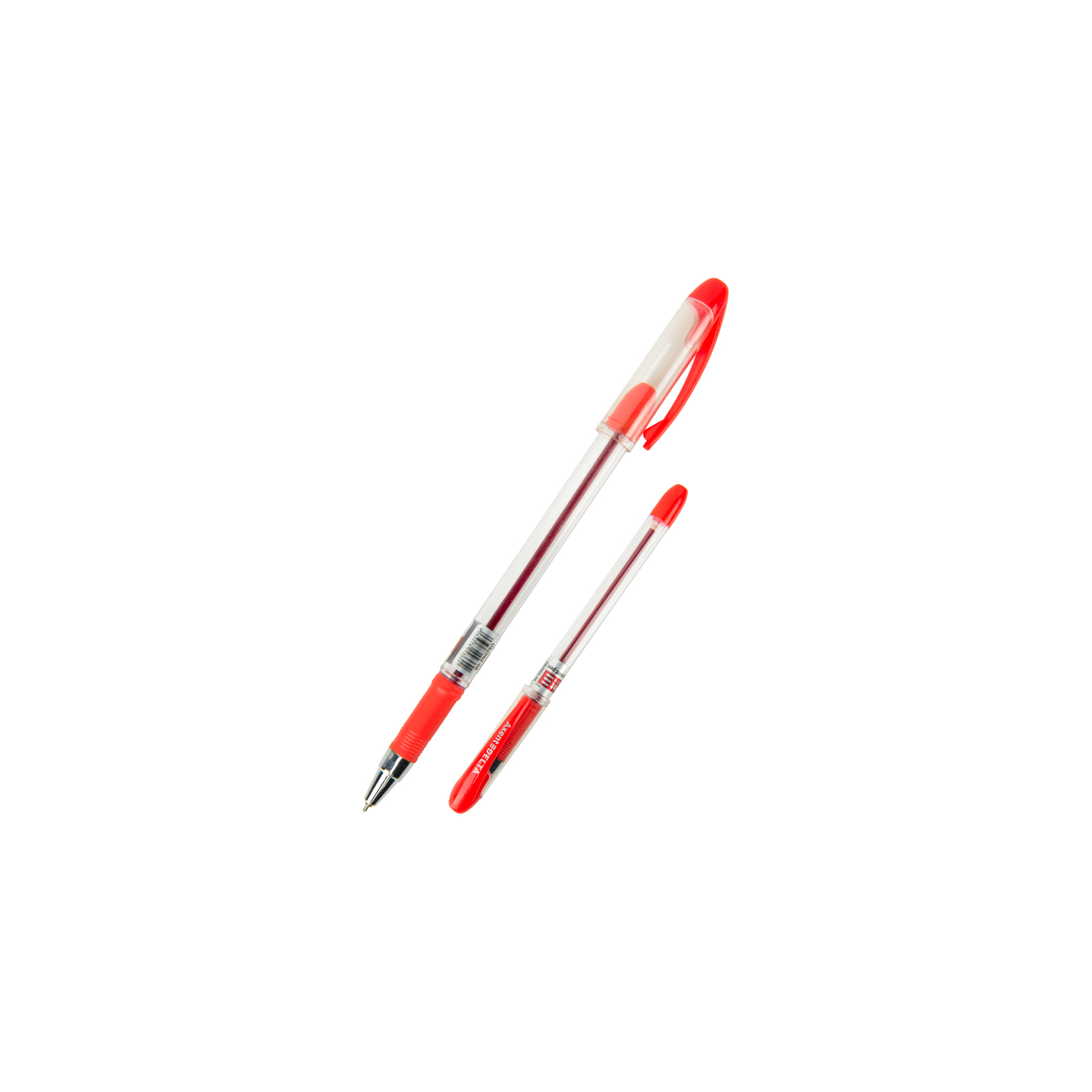 Ручка масляная Axent DB 0,7мм красная (DB2062-06)