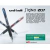 Ручка гелева UNI автоматична Signo 207 червоний 0,7 мм (UMN-207.Red) зображення 4