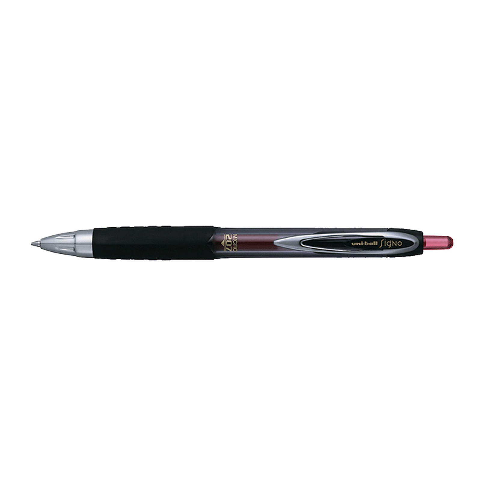 Ручка гелевая UNI автоматическая Signo 207 красный 0,7 мм (UMN-207.Red)