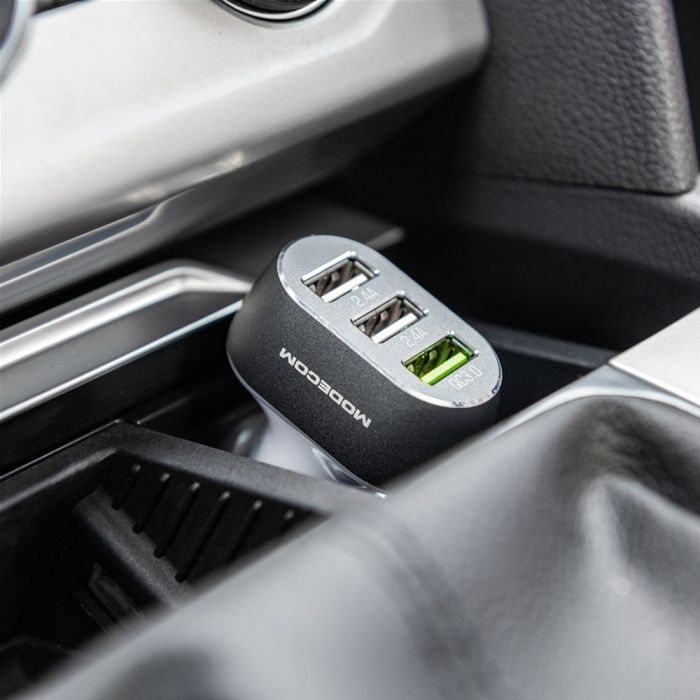 Зарядное устройство Modecom 3xUSB 2.4A QC3.0 + 2 USB Ports CU3-05 (ZT-MC-CU3-05) изображение 7