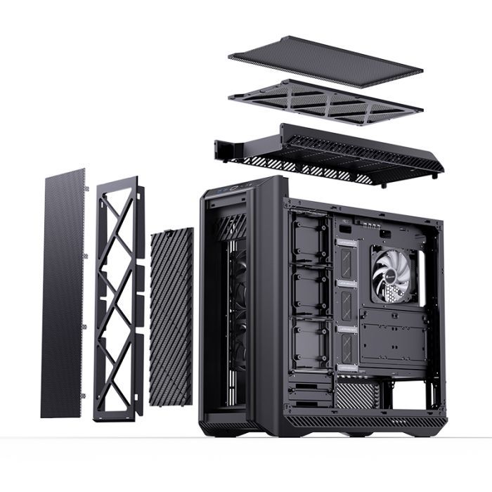 Корпус JONSBO D500 Black зображення 11