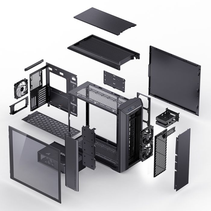 Корпус JONSBO D500 Black зображення 12
