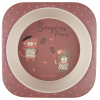 Набор детской посуды Canpol babies BONJOUR PARIS посуды 5 эл. красный (9/227_red) изображение 4