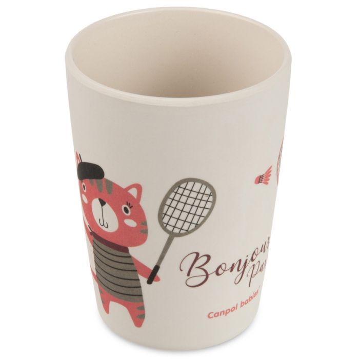 Набор детской посуды Canpol babies BONJOUR PARIS посуды 5 эл. бежевый (9/227_bei) изображение 5