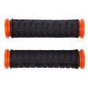 Гріпси Bravvos L122 мм FL-424 Black/Orange (GRI-332)