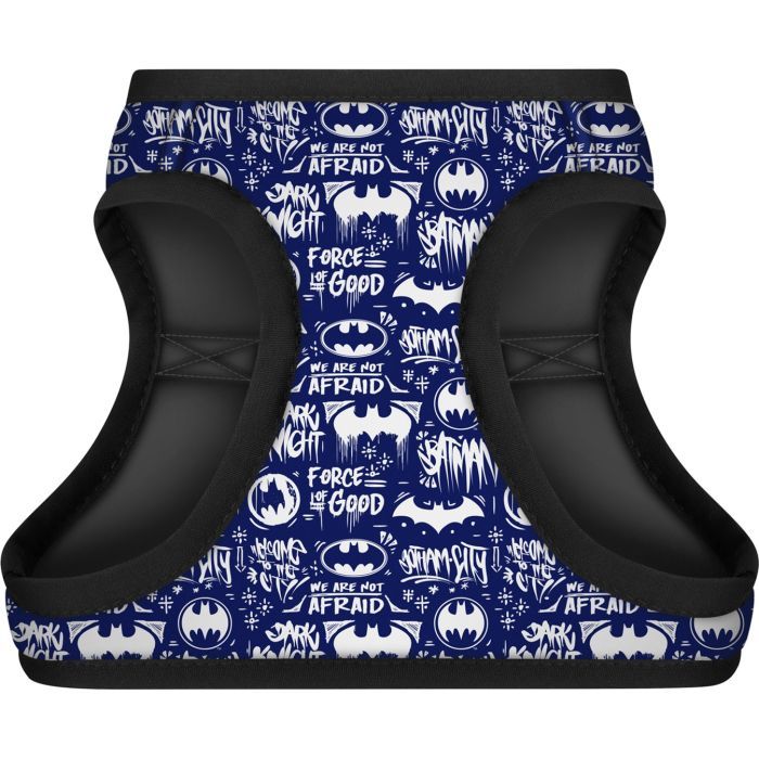 Шлея для собак WAUDOG Clothes з QR паспортом "Бетмен біло-блакитний" XS1 (1001-4001) зображення 2