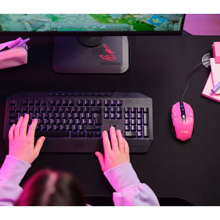Мишка Trust GXT 109 Felox RGB Black (25036) зображення 2