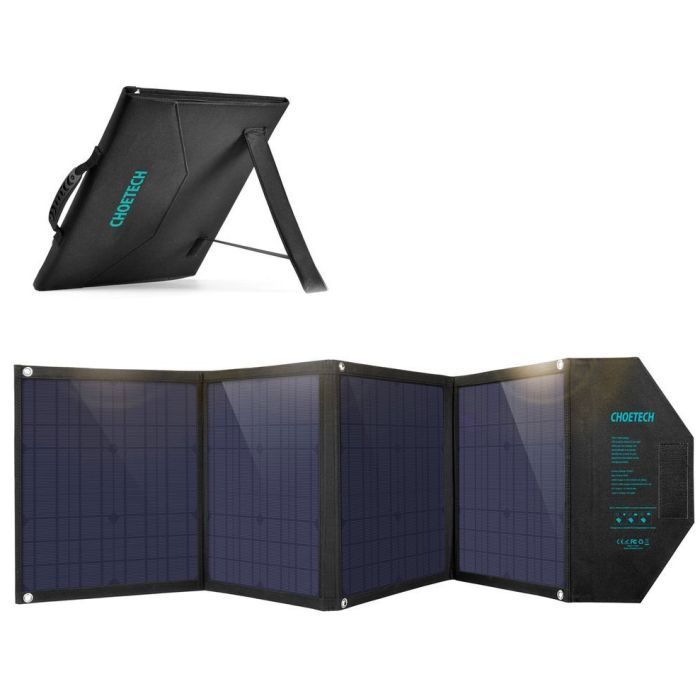 Портативная солнечная панель Choetech 80W (SC007) изображение 2