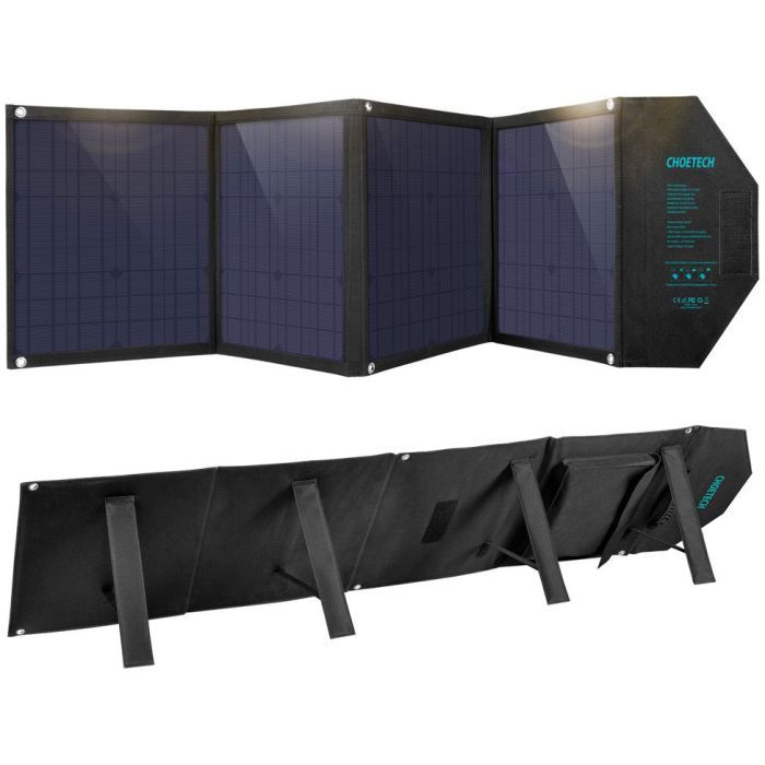 Портативная солнечная панель Choetech 80W (SC007) изображение 3