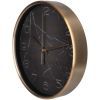 Настенные часы Optima Marble металлический, черный мрамор (O52091) изображение 2