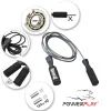 Скакалка PowerPlay 4211 швидкісна 120г х 2 Чорна (PP_4211) изображение 2