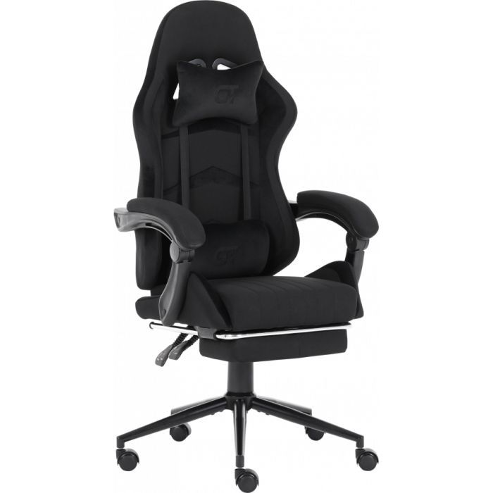 Крісло ігрове GT Racer X-2324 Black/Blue (X-2324 Fabric Black/Blue)